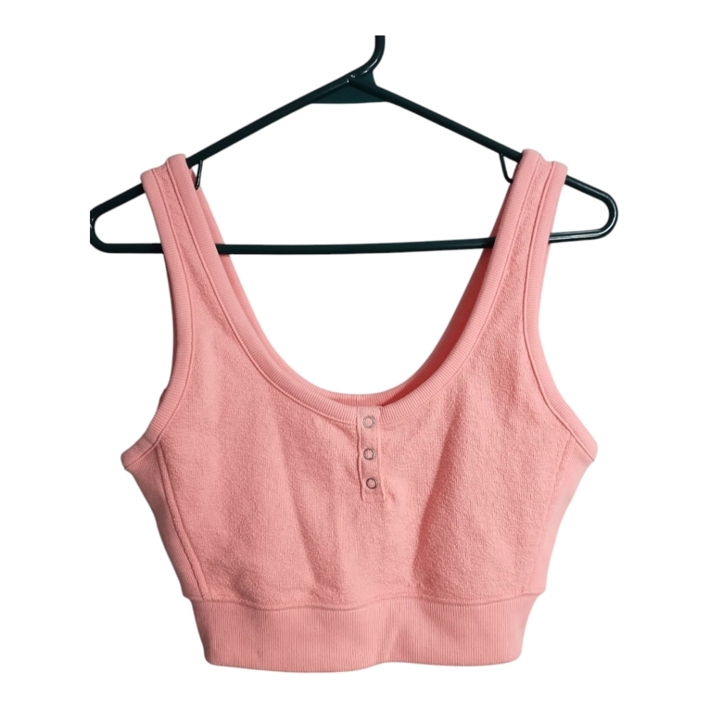Aerie Restart Cropped Fleece Athleisure Balletcore Boho Tennis Prep Beach Top XS